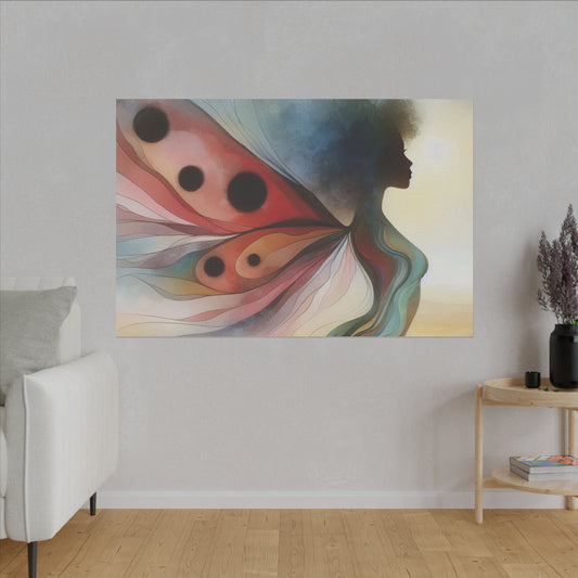 Canvas Print-Ladybug Fairies Wall Art for Home Decor/Office Decor