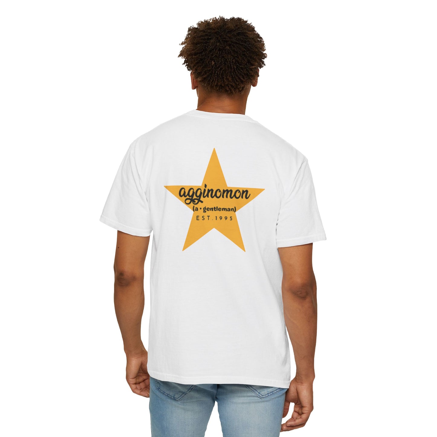 Agginomon Star Garment-Dyed T-shirt